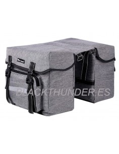 ALFORJA  MOD VALENCIA GRIS PARA BICICLETA