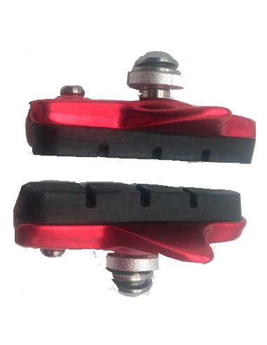 PASTILLAS DE FRENO ROJO PARA BICICLETAS 