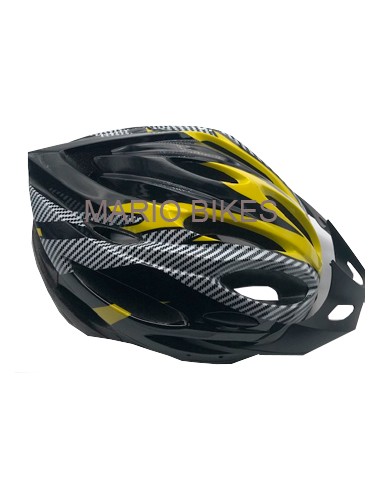 CASCO AMARILLO ADULTO PARA BICICLETAS  CAS-006A