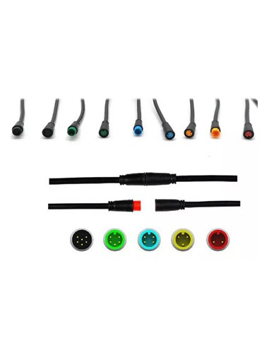 CONECTOR MINI HEMBRA 5 PIN VRDE