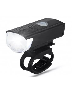 FARO LED DELANTERO NEGRO RECARGABLE CON USB 