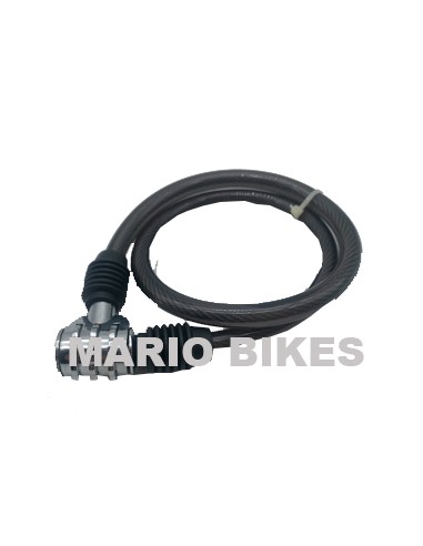 CANDADO ANTIROBO CON COMBINACION PARA BICICLETAS