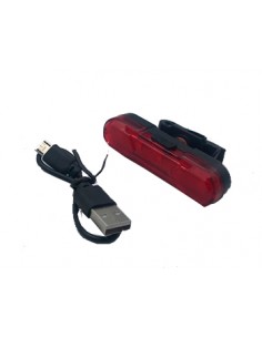 FARO TRASERO LED RECARGABLE PARA BICICLETAS 