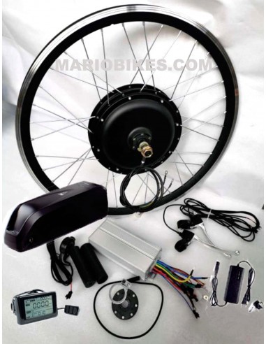 KIT MOTOR TRASERO RUEDA 26" 36V 500W...